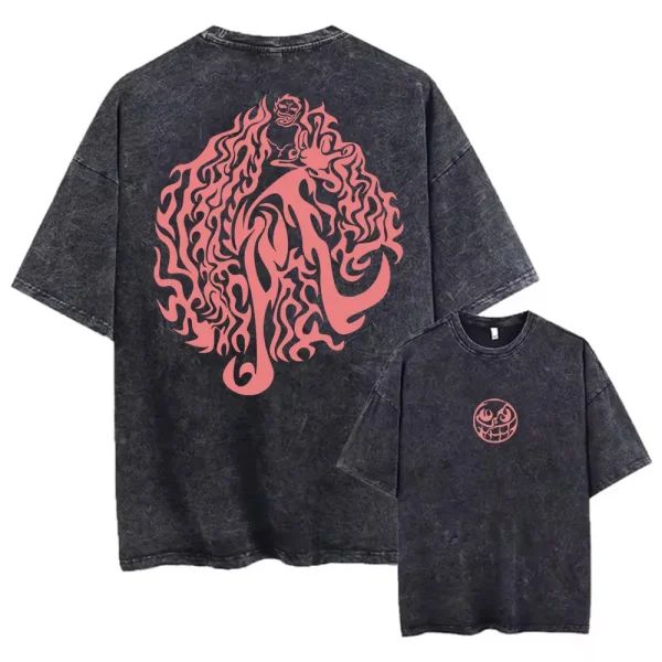 Hip Hop Men Streetwear T-Shirt Retro Vintage Washed Graphic T Shirt Men Harajuku Cotton Casual Short Sleeve Tshirt Tops - Image 5