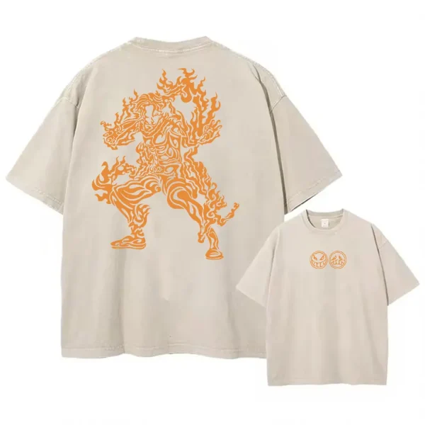 Hip Hop Men Streetwear T-Shirt Retro Vintage Washed Graphic T Shirt Men Harajuku Cotton Casual Short Sleeve Tshirt Tops - Image 3