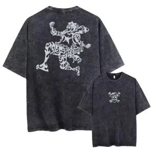 Hip Hop Men Streetwear T-Shirt Retro Vintage Washed Graphic T Shirt Men Harajuku Cotton Casual Short Sleeve Tshirt Tops